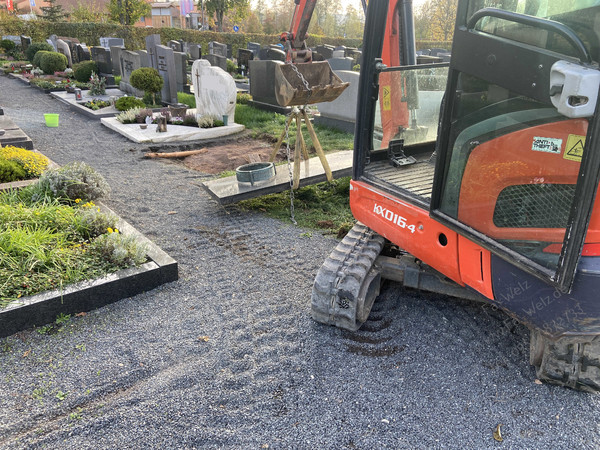 Drainage verlegen 95488 Eckersdorf Firma Welz