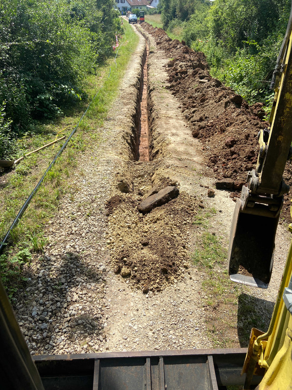 Drainage verlegen 96199 Gemeinde-Zapfendorf Firma Welz