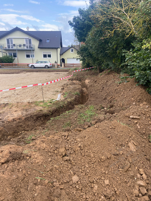 Erdkabelverlegung 96166 Kirchlauter-Haßberge Firma Welz