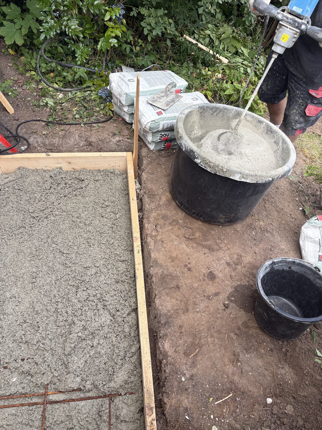 Beton giessen fundament waermepumpe – Firma Welz Haus und Wohnungsauflösung in Bamberg und der Umgebung 