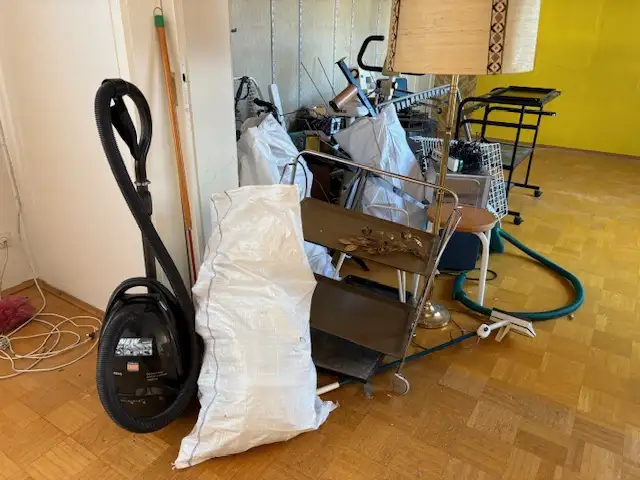 Wohnungsauflösung während der Räumung – Firma Welz